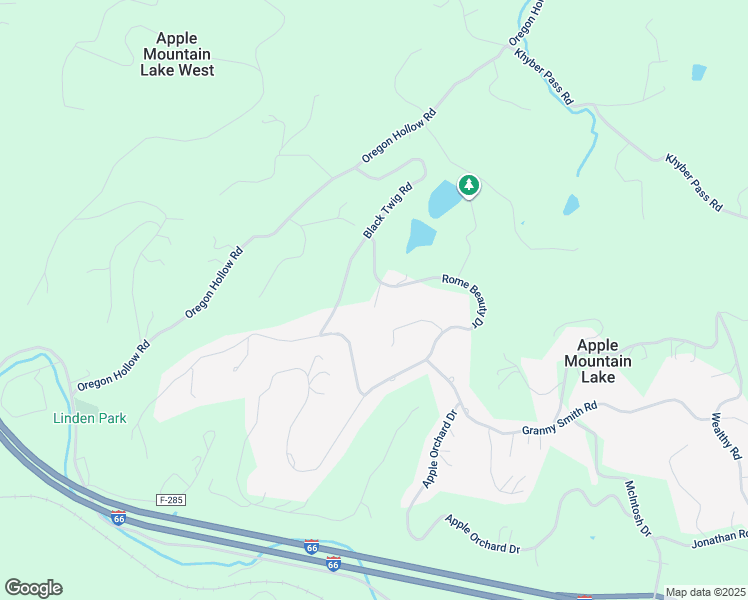 map of restaurants, bars, coffee shops, grocery stores, and more near 639 Rome Beauty Drive in Linden