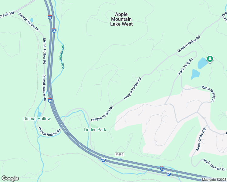 map of restaurants, bars, coffee shops, grocery stores, and more near Appleseed Road in Warren County