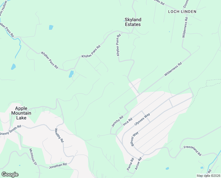 map of restaurants, bars, coffee shops, grocery stores, and more near 500 Delicious Road in Linden