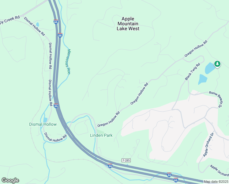map of restaurants, bars, coffee shops, grocery stores, and more near Appleseed Road in Warren County