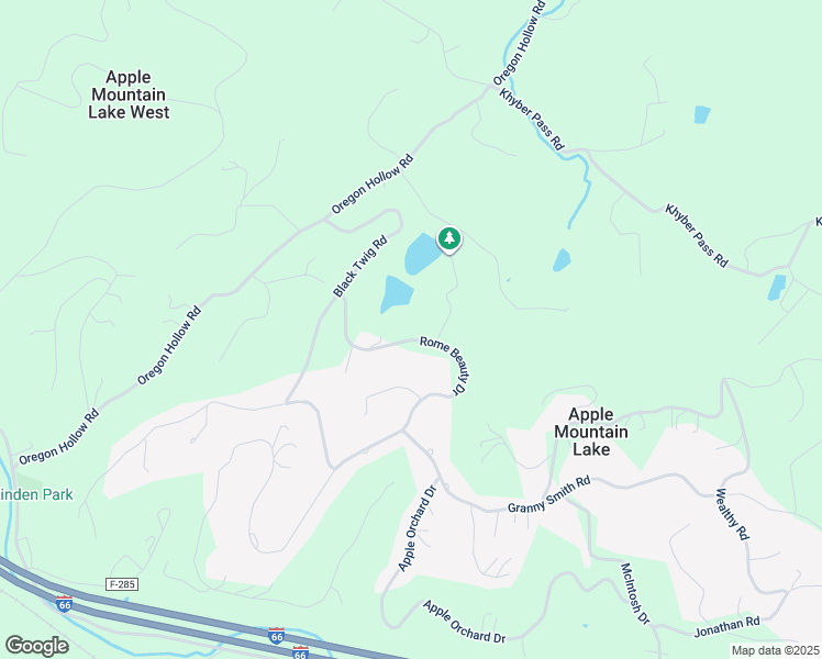 map of restaurants, bars, coffee shops, grocery stores, and more near 512 Rome Beauty Drive in Linden