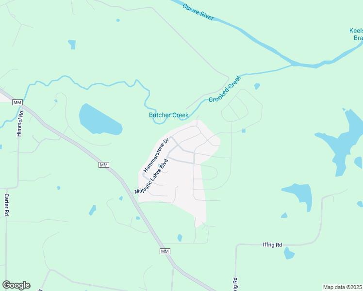 map of restaurants, bars, coffee shops, grocery stores, and more near 275 Hammerstone Drive in Moscow Mills