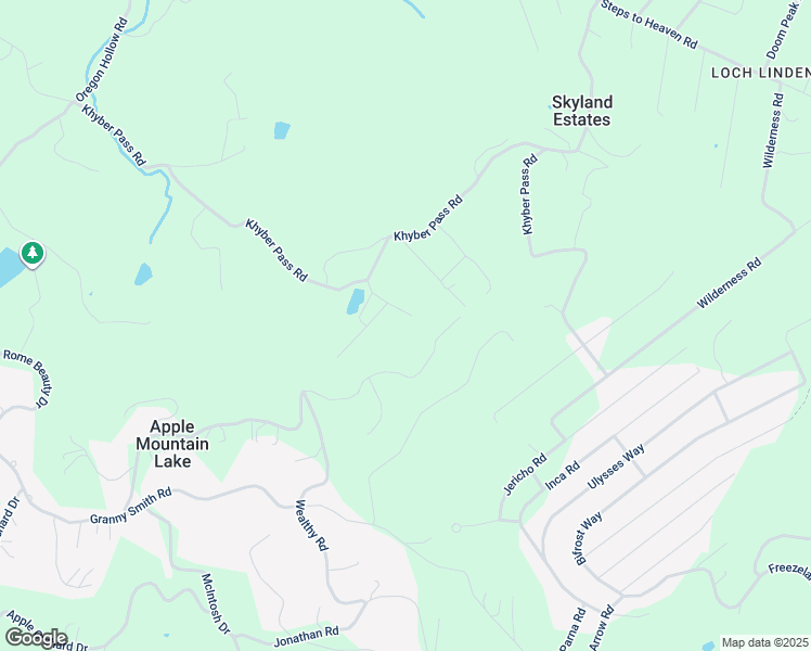 map of restaurants, bars, coffee shops, grocery stores, and more near Lagoon Road in Linden