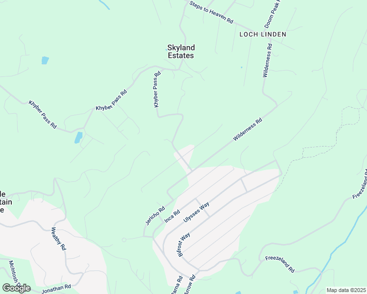 map of restaurants, bars, coffee shops, grocery stores, and more near 271 Blue Sky Road in Linden