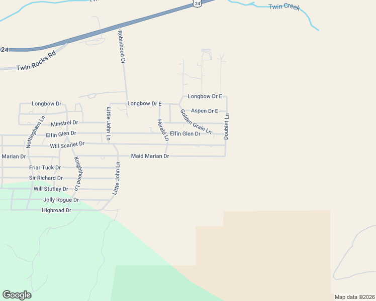 map of restaurants, bars, coffee shops, grocery stores, and more near 797 Maid Marian Drive in Divide