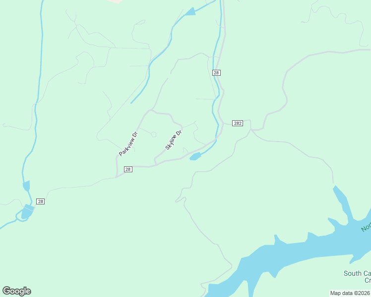 map of restaurants, bars, coffee shops, grocery stores, and more near 2695 Holden Road in Woodland Park