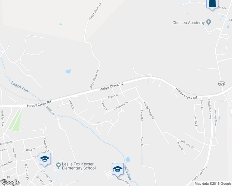 map of restaurants, bars, coffee shops, grocery stores, and more near 612 Meadow Lane in Front Royal