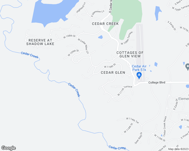 map of restaurants, bars, coffee shops, grocery stores, and more near 26435 West 110th Street in Olathe