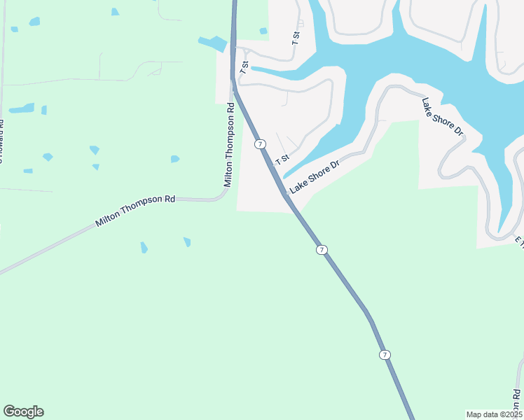 map of restaurants, bars, coffee shops, grocery stores, and more near 93 Lake Shore Drive in Lake Lotawana