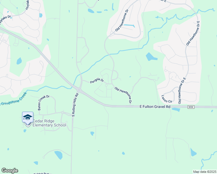 map of restaurants, bars, coffee shops, grocery stores, and more near 1815 Trellis Lane in Columbia