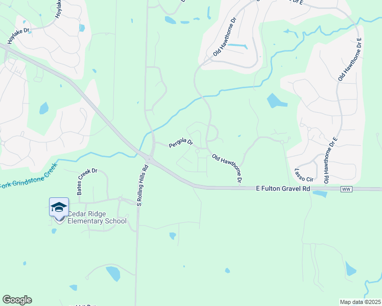 map of restaurants, bars, coffee shops, grocery stores, and more near 5700 Pergola Drive in Columbia
