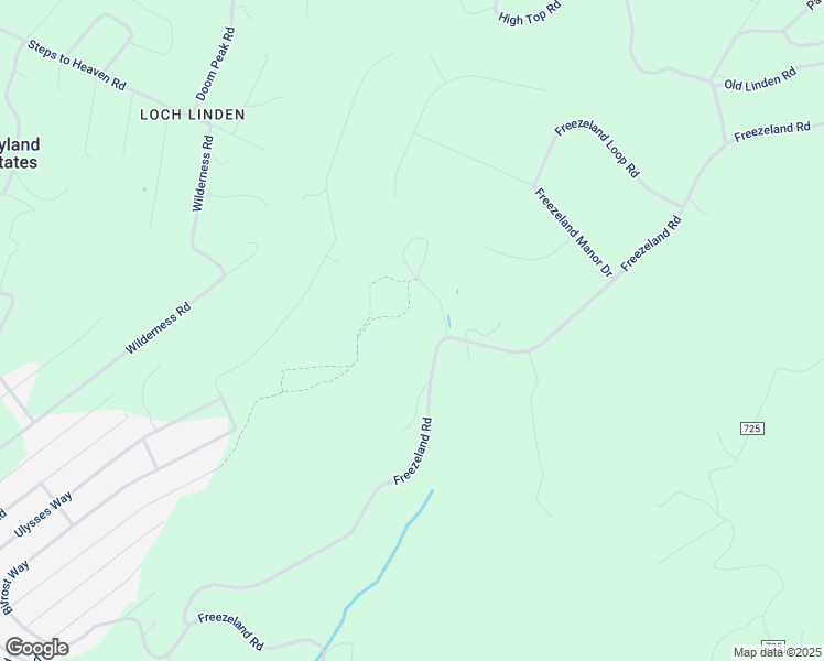 map of restaurants, bars, coffee shops, grocery stores, and more near Big Oak Drive in Linden