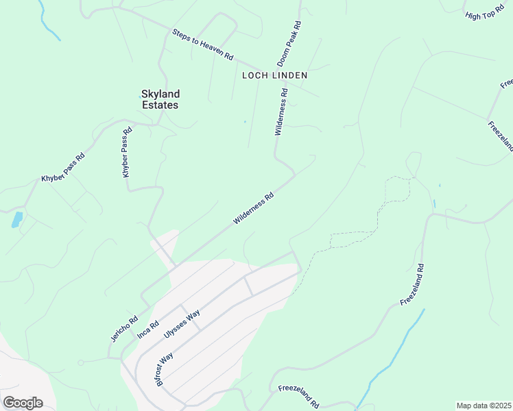 map of restaurants, bars, coffee shops, grocery stores, and more near 540 Wilderness Road in Linden