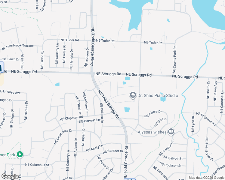 map of restaurants, bars, coffee shops, grocery stores, and more near 1017 Northeast Copperwood Drive in Lee's Summit
