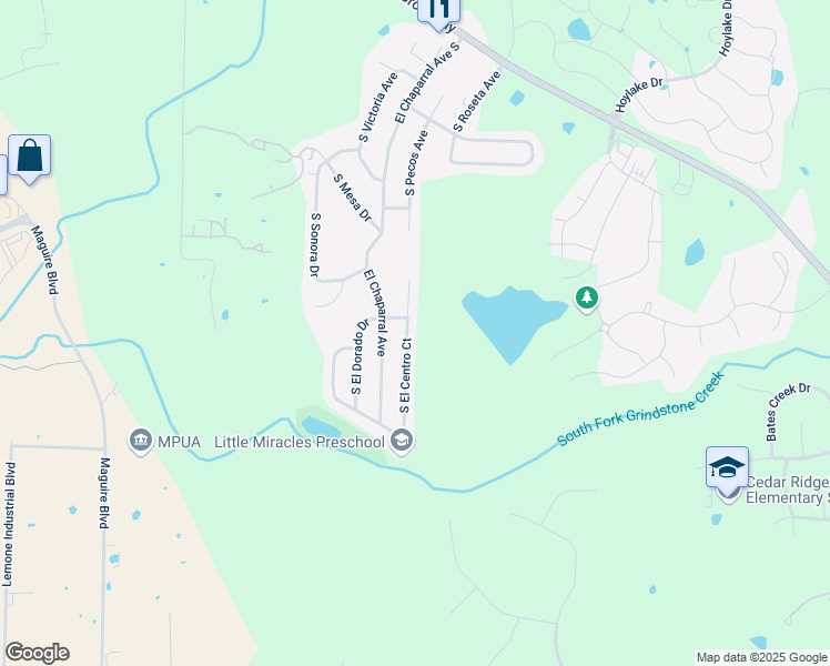 map of restaurants, bars, coffee shops, grocery stores, and more near 1876 South El Centro Court in Columbia