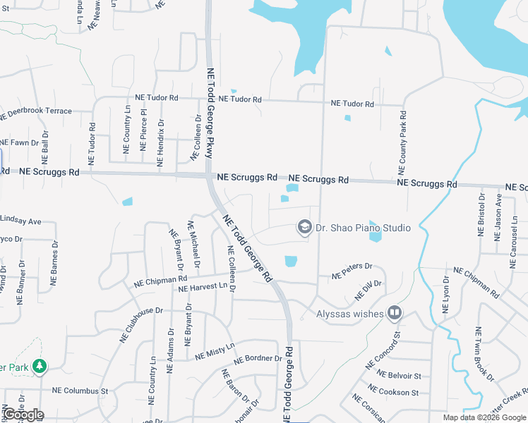 map of restaurants, bars, coffee shops, grocery stores, and more near 1017 Northeast Copperwood Drive in Lee's Summit
