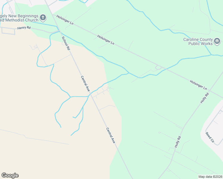 map of restaurants, bars, coffee shops, grocery stores, and more near 24029 Meadows Drive in Ridgely