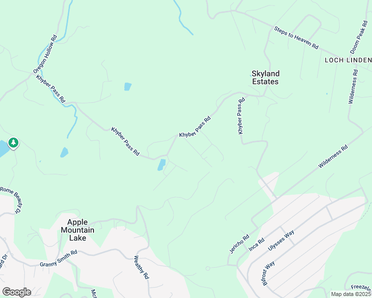 map of restaurants, bars, coffee shops, grocery stores, and more near 70 Beyond Tomorrow Way in Linden