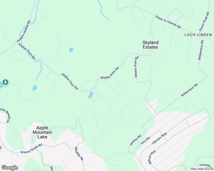 map of restaurants, bars, coffee shops, grocery stores, and more near 70 Beyond Tomorrow Way in Linden