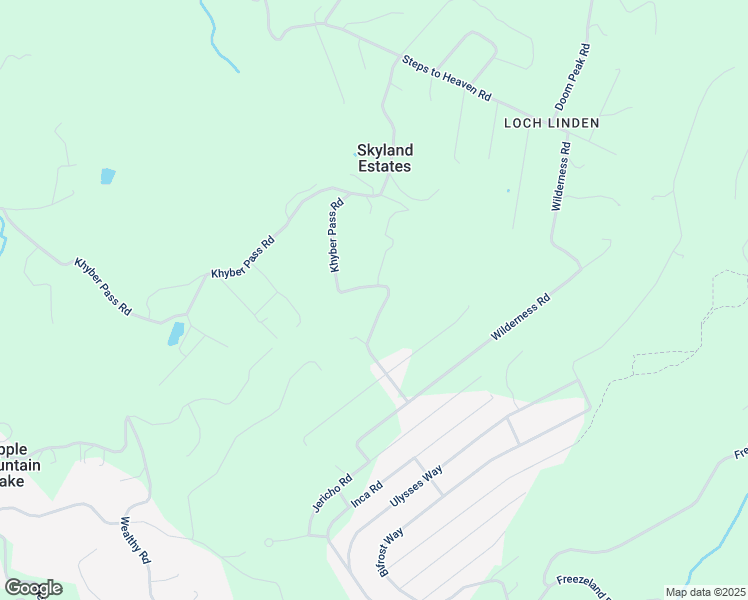 map of restaurants, bars, coffee shops, grocery stores, and more near 1720 Khyber Pass Road in Linden