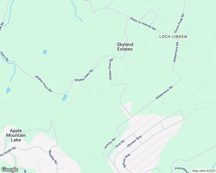 map of restaurants, bars, coffee shops, grocery stores, and more near 1540 Khyber Pass Road in Linden