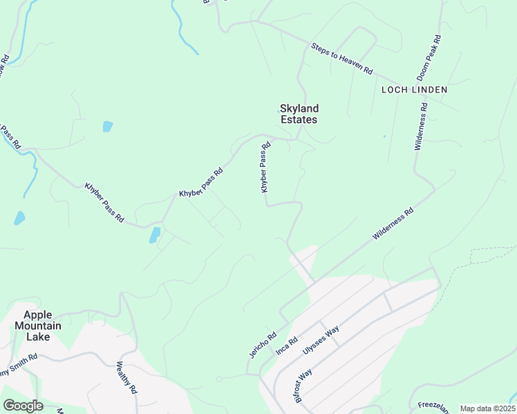 map of restaurants, bars, coffee shops, grocery stores, and more near 1540 Khyber Pass Road in Linden