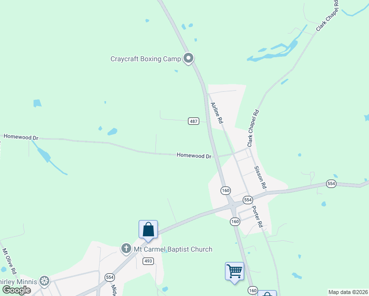 map of restaurants, bars, coffee shops, grocery stores, and more near 141 Homewood Drive in Bidwell