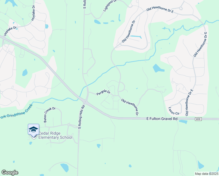 map of restaurants, bars, coffee shops, grocery stores, and more near 5700 Pergola Drive in Columbia