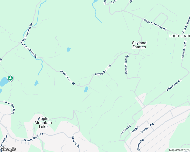 map of restaurants, bars, coffee shops, grocery stores, and more near 860 Khyber Pass Road in Skyland Estates
