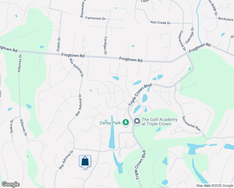 map of restaurants, bars, coffee shops, grocery stores, and more near 10791 Saint Andrews Drive in Union