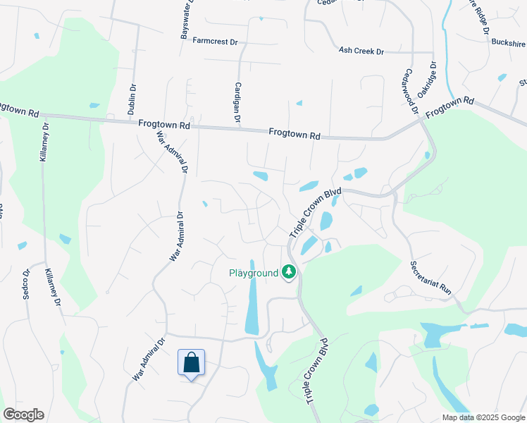 map of restaurants, bars, coffee shops, grocery stores, and more near 10791 Saint Andrews Drive in Union