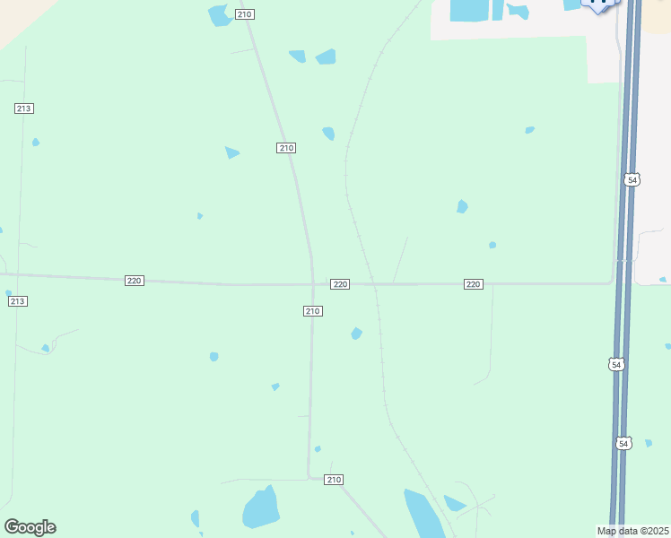 map of restaurants, bars, coffee shops, grocery stores, and more near 5301 County Road 220 in Kingdom City