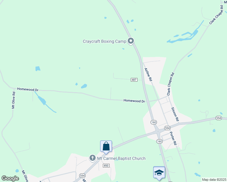 map of restaurants, bars, coffee shops, grocery stores, and more near 54 Hawthorne Lane in Bidwell