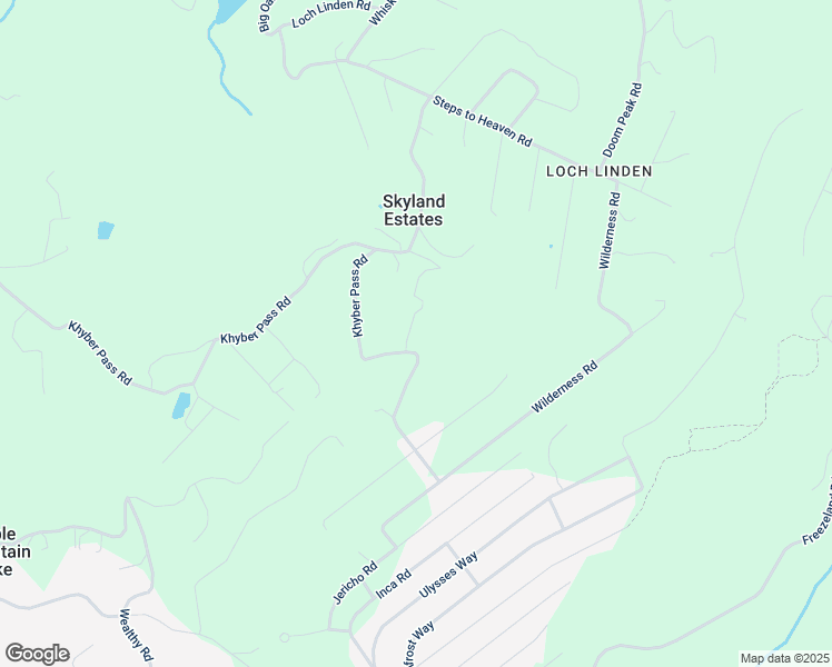 map of restaurants, bars, coffee shops, grocery stores, and more near 1641 Khyber Pass Road in Linden
