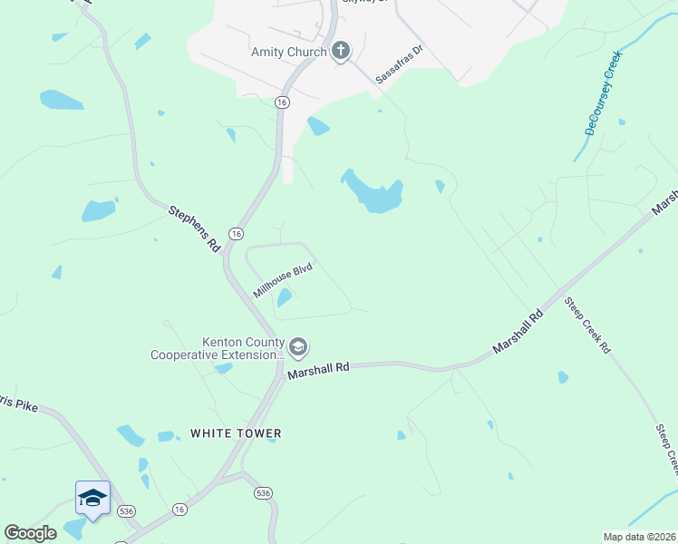 map of restaurants, bars, coffee shops, grocery stores, and more near 10911 Griststone Cir in Independence