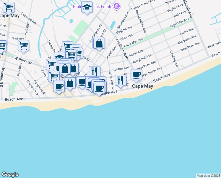819 Beach Avenue, Cape May NJ Walk Score