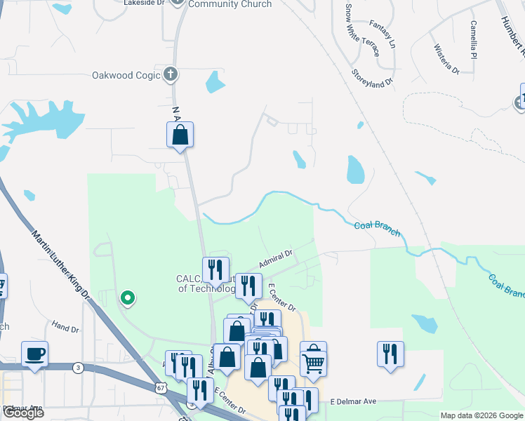 map of restaurants, bars, coffee shops, grocery stores, and more near 4442 Delta Queen Lane in Godfrey