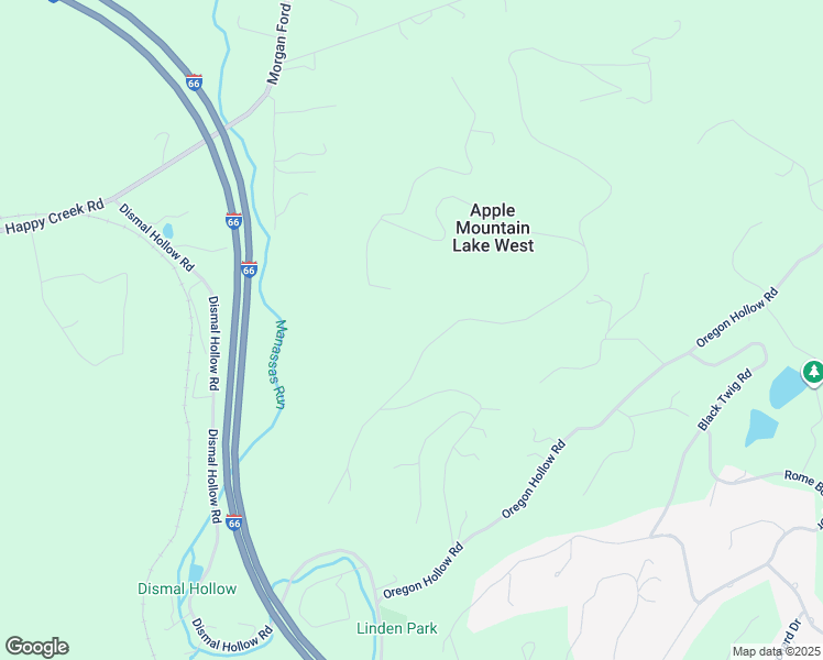 map of restaurants, bars, coffee shops, grocery stores, and more near 409 Applewood Drive in Front Royal