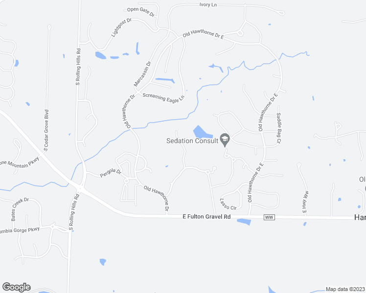 map of restaurants, bars, coffee shops, grocery stores, and more near Residence Drive in Columbia