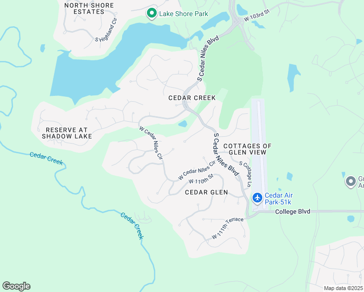 map of restaurants, bars, coffee shops, grocery stores, and more near 26330 West Cedar Niles Circle in Olathe