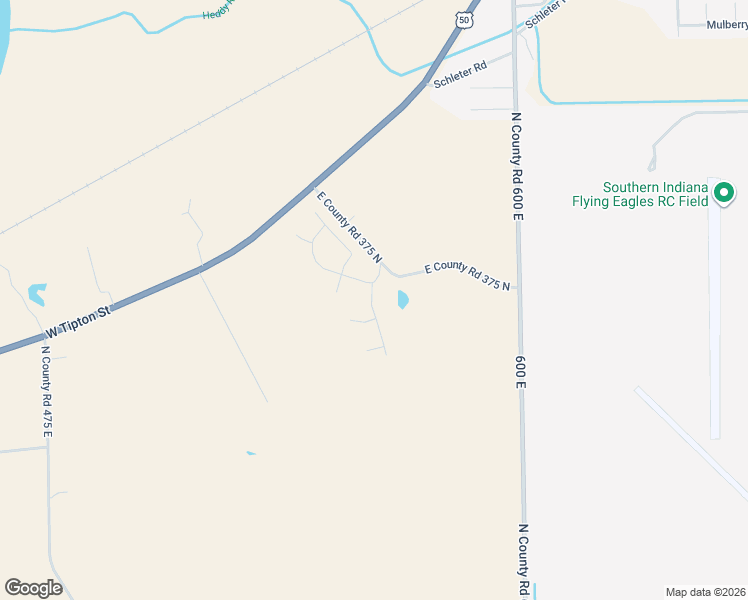 map of restaurants, bars, coffee shops, grocery stores, and more near 3000 Queen's Way in Seymour