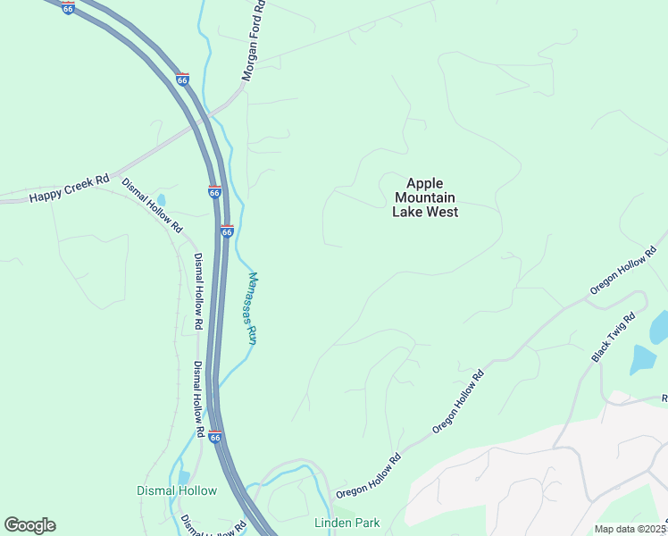 map of restaurants, bars, coffee shops, grocery stores, and more near 22 Brandy Road in Front Royal