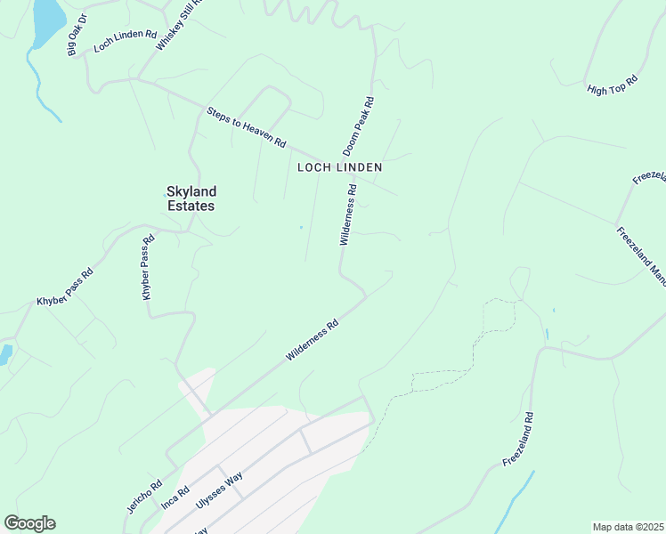 map of restaurants, bars, coffee shops, grocery stores, and more near 819 Wilderness Road in Linden
