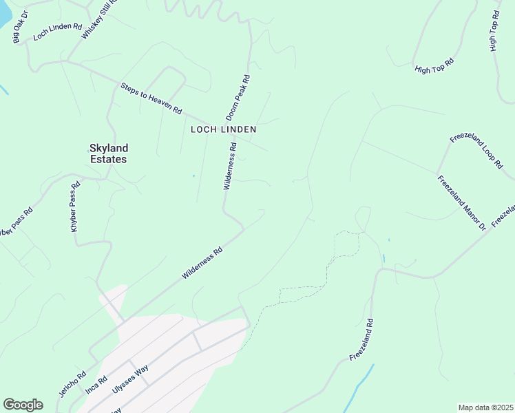 map of restaurants, bars, coffee shops, grocery stores, and more near 708 Wilderness Road in Linden