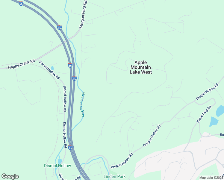 map of restaurants, bars, coffee shops, grocery stores, and more near 22 Brandy Road in Front Royal