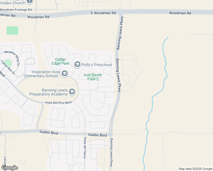 map of restaurants, bars, coffee shops, grocery stores, and more near 9322 Dome Run Court in Colorado Springs
