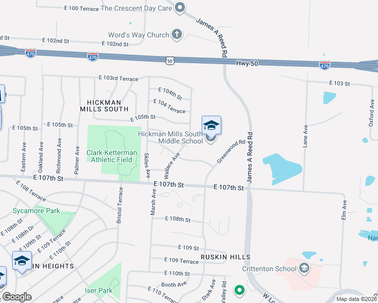 map of restaurants, bars, coffee shops, grocery stores, and more near in Kansas City