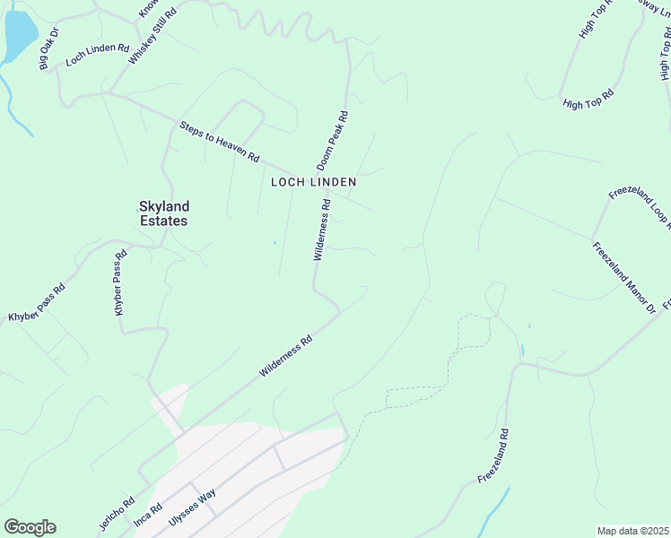 map of restaurants, bars, coffee shops, grocery stores, and more near 890 Wilderness Road in Linden