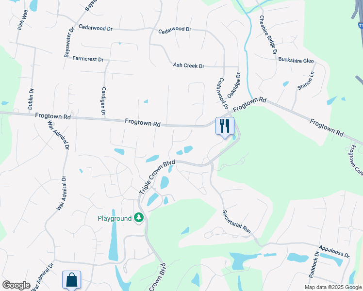 map of restaurants, bars, coffee shops, grocery stores, and more near 1011 Campo Court in Union