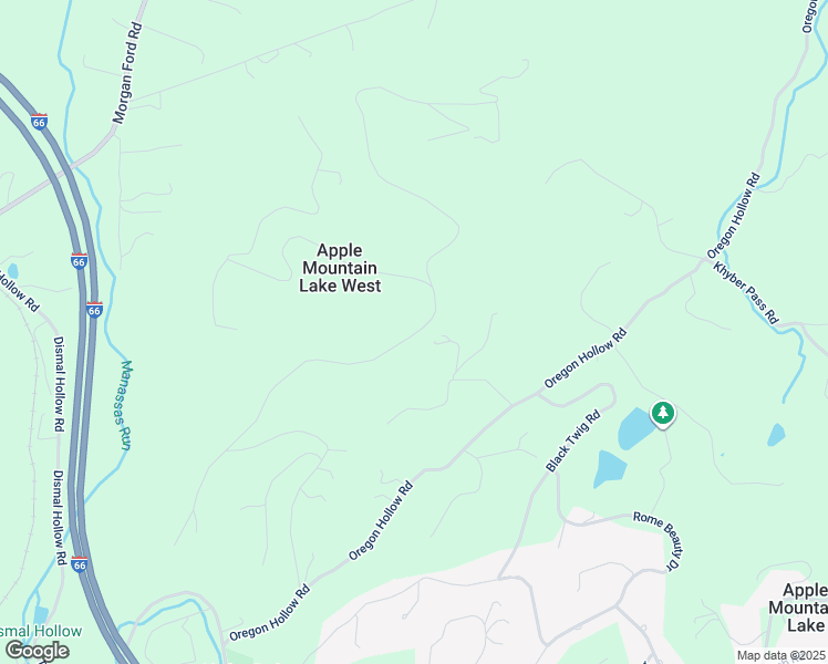 map of restaurants, bars, coffee shops, grocery stores, and more near 747 Applewood Drive in Front Royal
